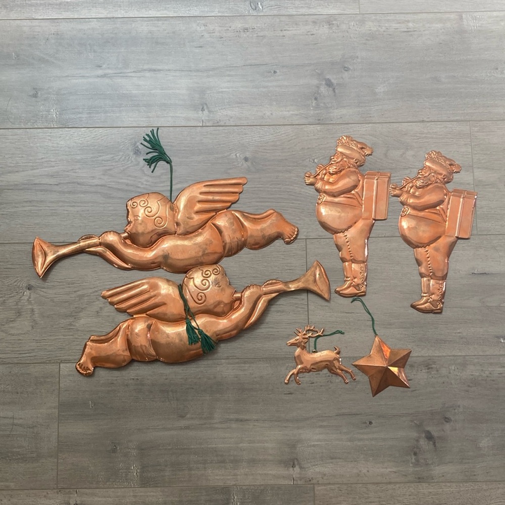 Department 56 Copper Ornaments